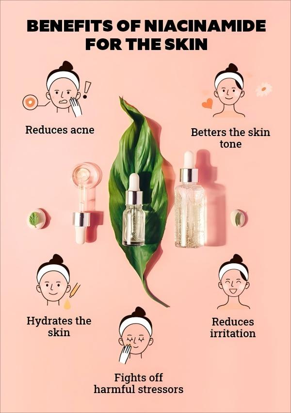 Top 6 Benefits of Niacinamide & How to use it